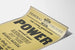 Vintage teaterplakat Power Arthur Arent - Retro vægdekoration