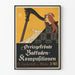 Vintage plakat Pris for Ballader Kunstnerisk komposition