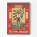 Retro plakat Festival Vaudois Første Hundredeårsjubilæum Vaud-kantonen