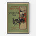 Vintage Roosevelt plakat ved Worcester-udstillingen 1902