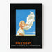 Vintage plakat Pressyl skum til astmatikere