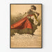 Vintage Italiensk plakat Prestito Nazionale 5% Netto