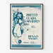 Vintage plakat Pretty Clara Murphy af Dennis Mackin