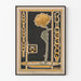 Vintage plakat Princeton Rah Rah Rah blomsterdekorativ vægkunst