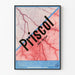 Vintage plakat Priscol - Retro medicinsk vægdekoration