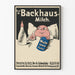 Vintage plakat Prof. Dr. Backhaus Milch til vægdekoration
