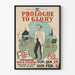 Vintage plakat Prologue To Glory til vægdekoration teater