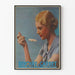 Vintage reklameplakat med macaroni Rivoire & Carret