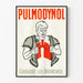 Vintage plakat Pulmodynol - Sundheds- og bronkebeskyttende vægdekoration