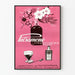 Vintage plakat Pulsamone antispasmisk plantebaseret