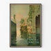Plakat Punta di Balbianello - Vintage vægdekoration af Como-søen