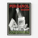 Vintage plakat Purganol Daguin afføringsmiddel forstoppelse