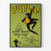 Vintage plakat Purlie musical Broadway