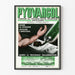Vintage plakat Pyovargol - Retro medicinsk vægdekoration