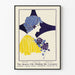 Vintage plakat Queen City Printing Ink Company - Elegant vægdekoration
