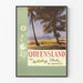 Vintage Queensland plakat, den perfekte feriedestination i Australien