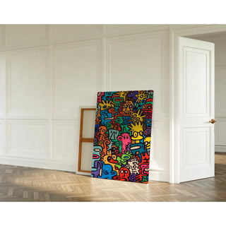 Pop Art plakat - Univers des Figures