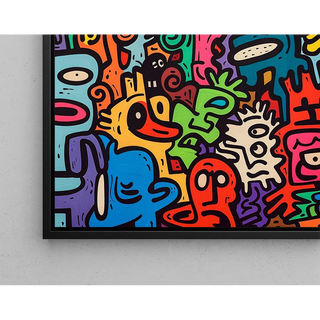 Pop Art plakat - Univers des Figures
