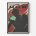 Plakat Teater R.U.R. - Vintage vægdekoration robotik