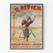 Vintage Raleigh cykelplakat - Retro vægdekoration