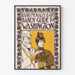 Vintage plakat Rand McNally & Co. Washington-guide