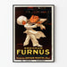 Vintage plakat af Furnus kogebrikke - Madlavning uden udtørring