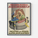 Vintage reklameplakat Julius Dickhout Jr - Retro vægdekoration