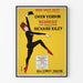 Vintage plakat af musicalen Redhead med Gwen Verdon