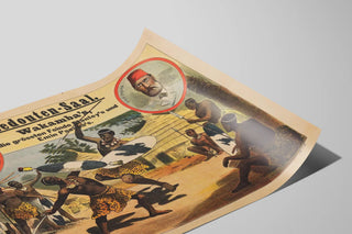Plakat Vintage Redouten-Saal Wakambas - Historisk vægdekoration — visning af kunstværket