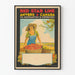 Vintage plakat Red Star Line Antwerpen - Canada via Southampton & Cherbourg