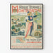Vintage plakat af Montecatini Termalbadene - Kunsthåndværk plakat Italien