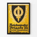 Vintage Reichswehr Brigade 25 plakat til vægdekoration