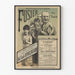 Vintage plakat af Fusilier og hans troupe