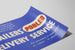 Plakat Vintage Retailers Pooled Delivery Service — visning af kunstværket