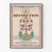 Plakat udstilling Revolutionen i 1848 - Nationalbiblioteket Paris