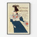Vintage plakat La Revue Blanche til vægdekoration