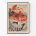 Vintage plakat Revue Féerie La Cigale Y'a du linge