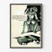 Vintage plakat Rhinol - Dekorativ vægplakat med medicinsk retrostil