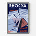 Vintage reklameplakat Rhocya - medicinsk vægdekoration