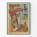 Vintage plakat Rhum Mangoustan - Eksotisk vægdekoration
