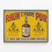 Plakat vintage Rhum St Pierre Pur - Retro vægdekoration — indrammet kunstværk på væggen