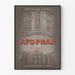 Vintage reklameplakat for Atophan Rhumatisme