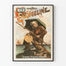 Vintage plakat Rice's Beautiful Evangeline Lone Fisherman