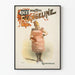 Vintage plakat Rices Beautiful Evangeline - Retro vægdekoration