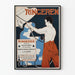 Vintage plakat RINGERE - Kunstnerisk vægdekoration i retrostil