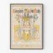 Vintage plakat Ringing Out Your Peals Victorious - Musik vægdekoration