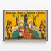 Plakat Cirque Ringling Bros & Barnum & Bailey - Alfred Court træner — indrammet kunstværk på væggen