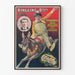 Vintage plakat af Ringling Bros Crandall hestevæddeløbs- og komedieshow