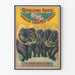 Vintage plakat af Ringling Bros Elefant Messing Band