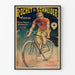 Vintage plakat Rochet & Schneider Cykelbygger